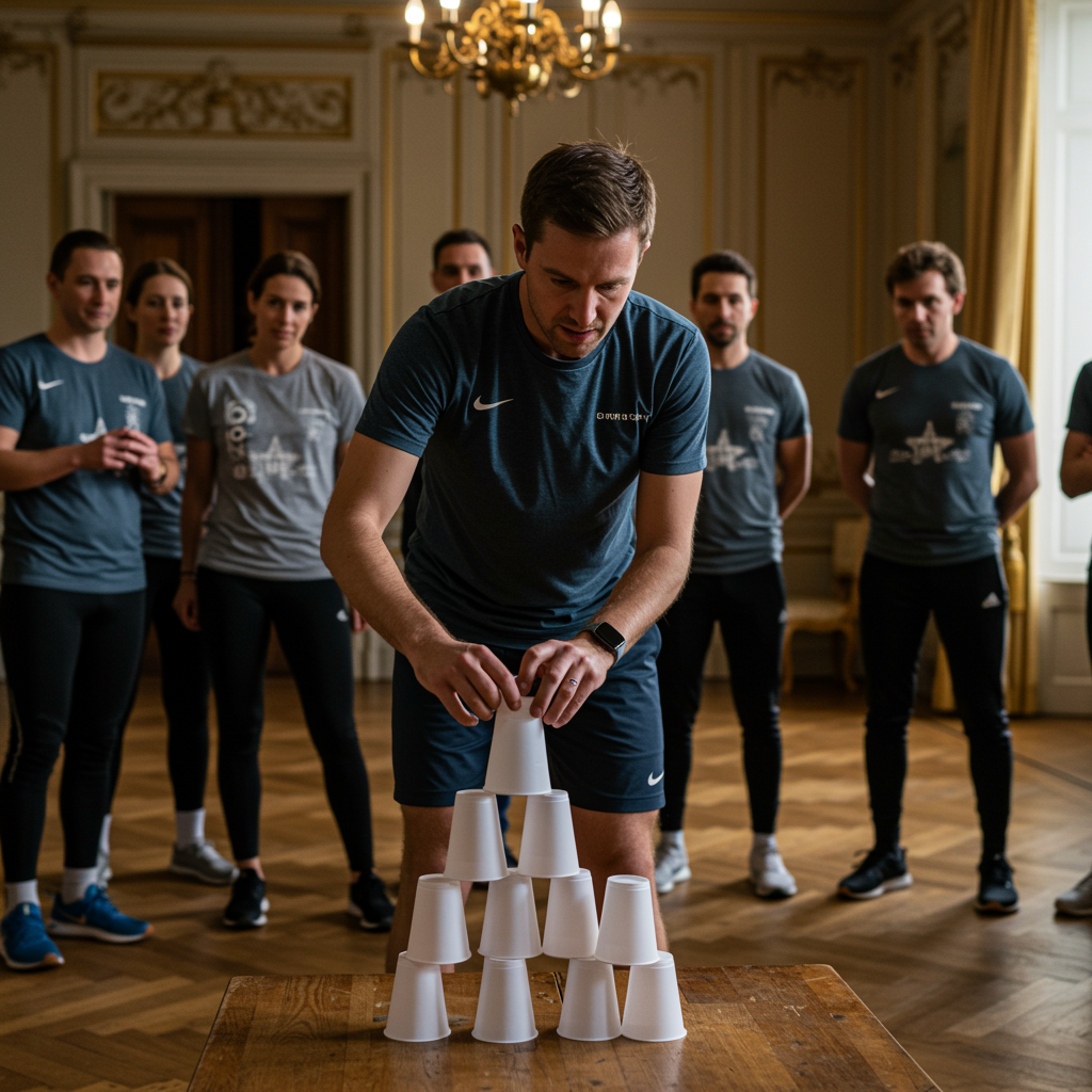 Compétition mystérieuse pour enfants